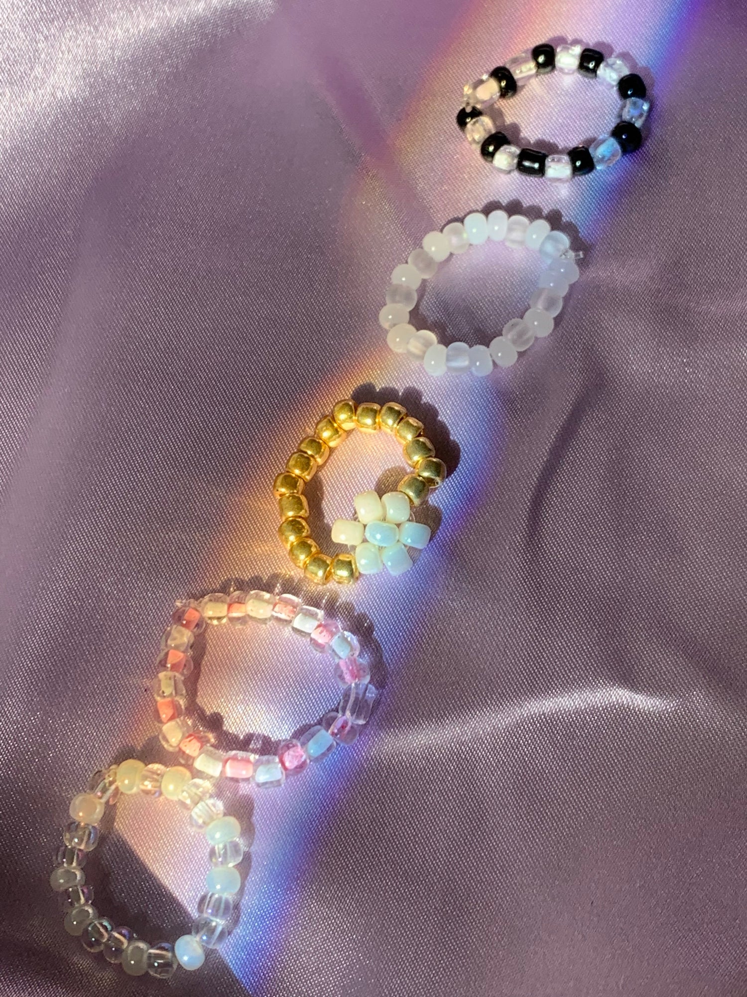 Beaded Rings