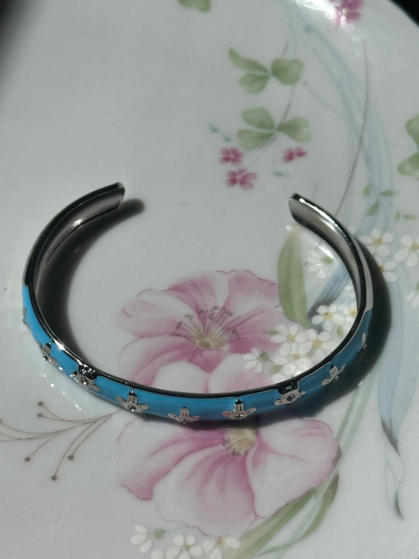 Summer Sparkles Open Bangle Bracelets