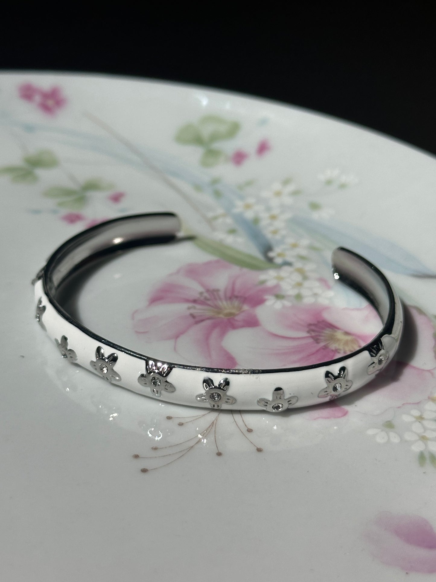 Summer Sparkles Open Bangle Bracelets