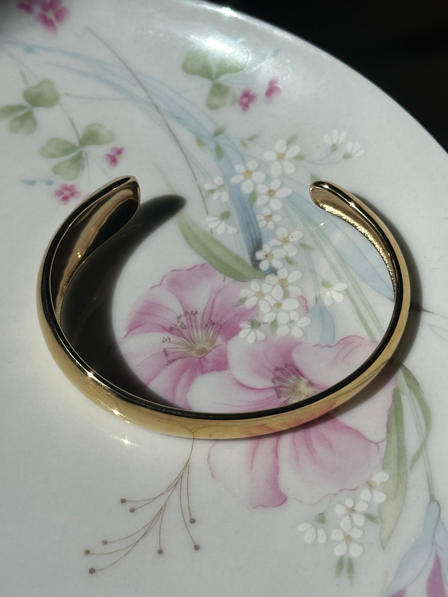 Chunky Open Bangle Bracelet