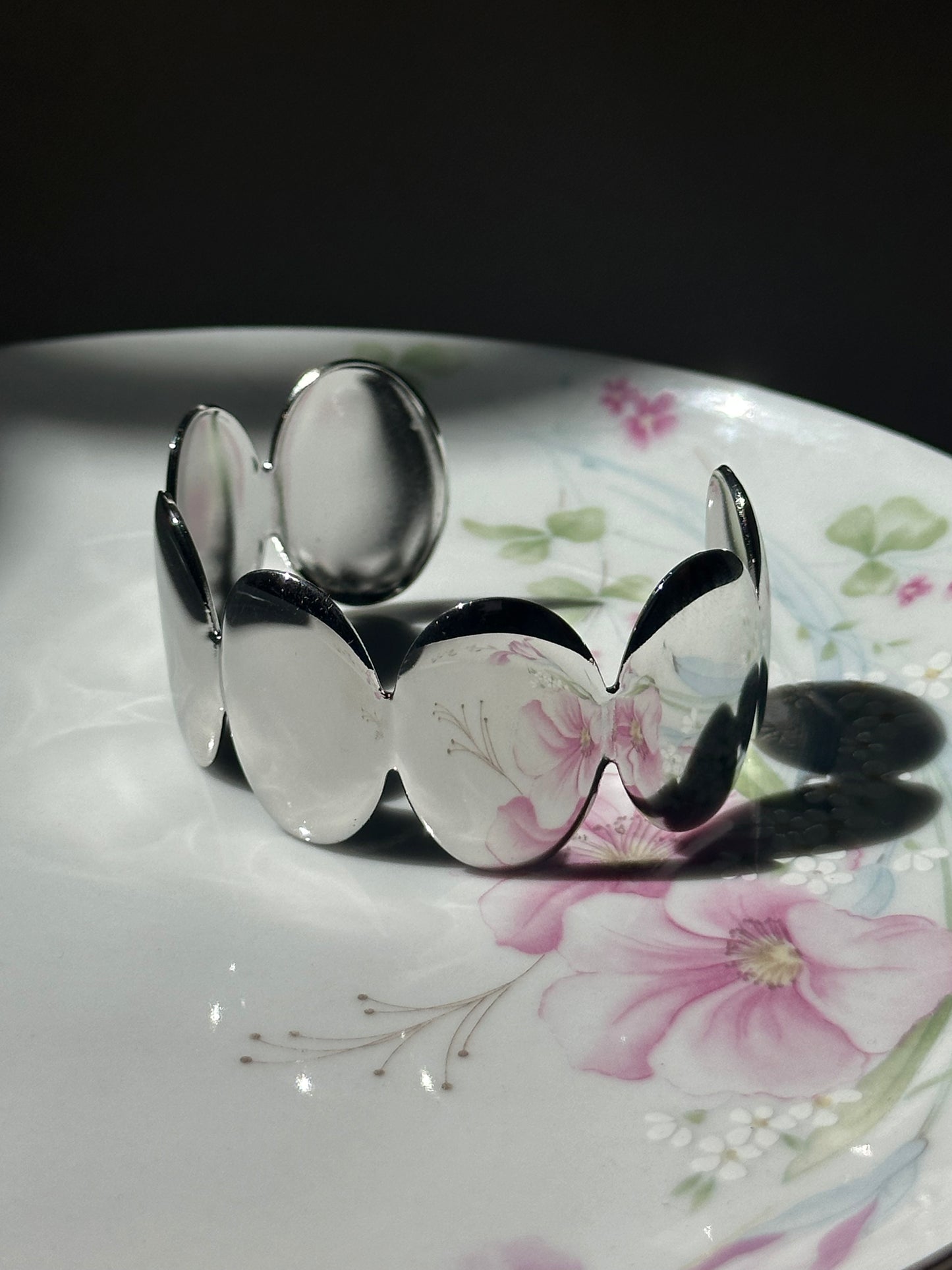 Circle Open Bangle Bracelet