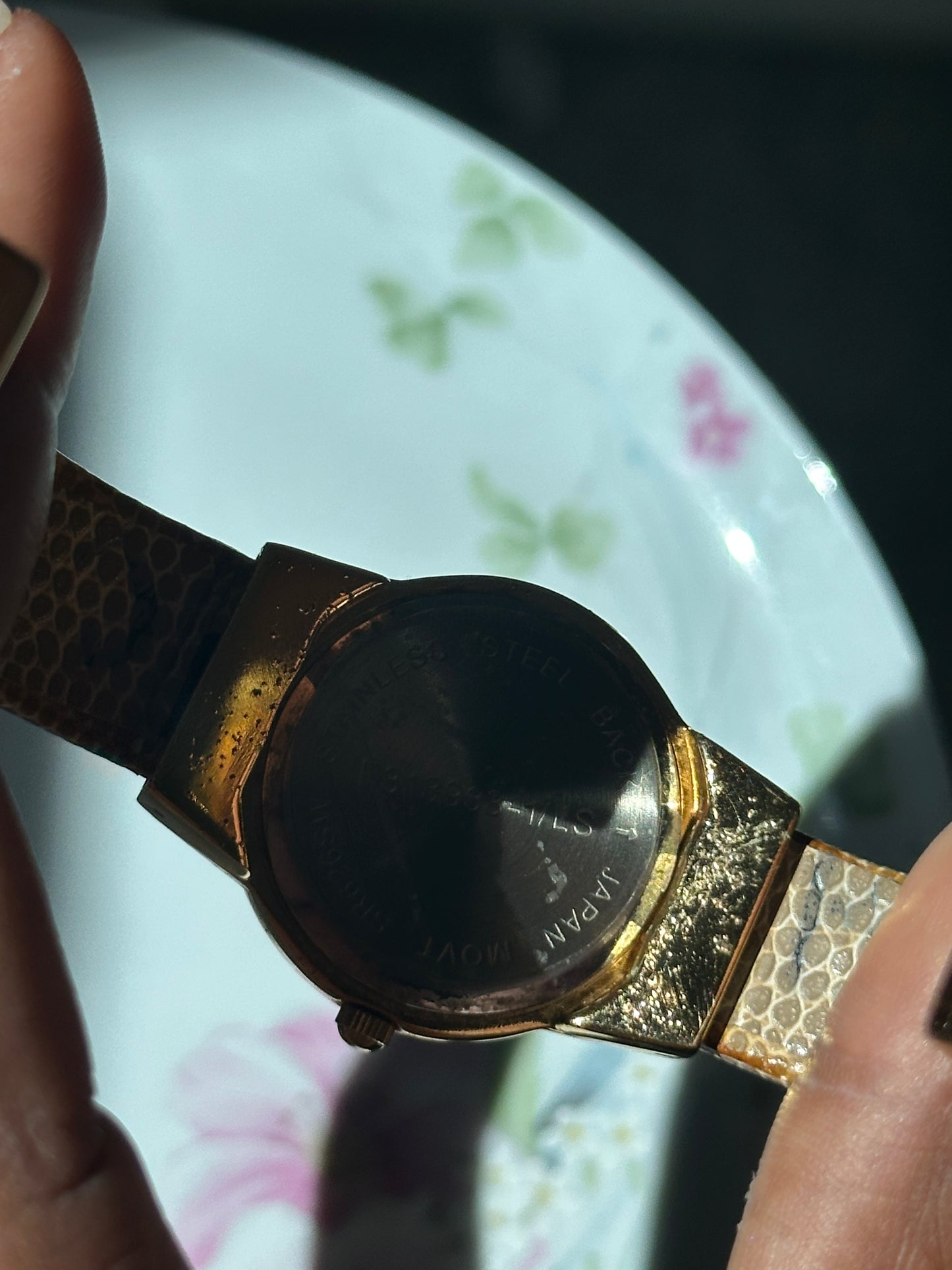Gold Sparkly Watch