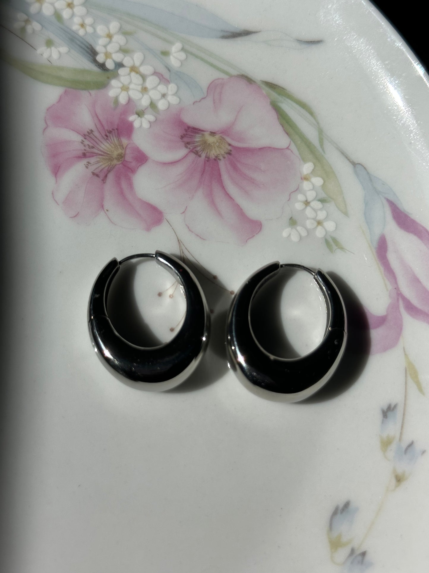 Chunky Hoop Earrings