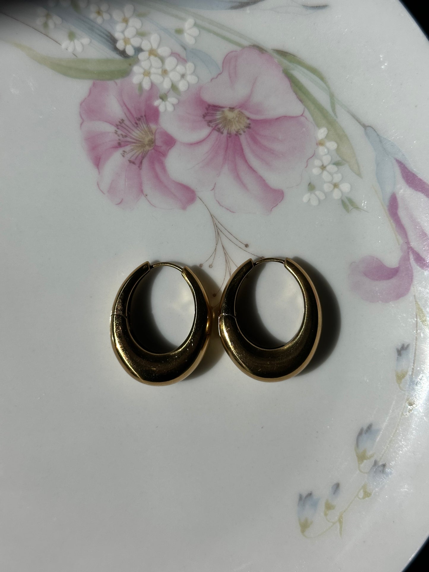 Chunky Hoop Earrings