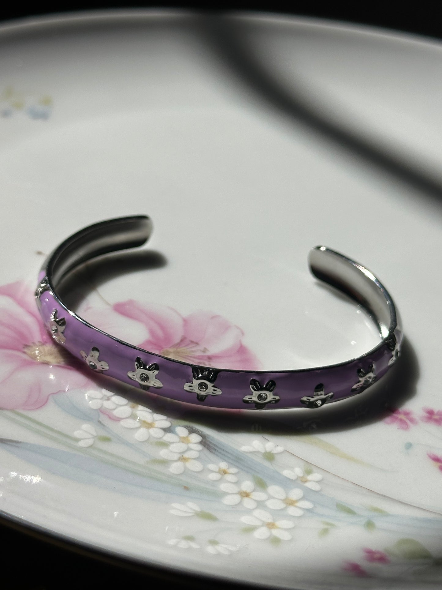 Summer Sparkles Open Bangle Bracelets