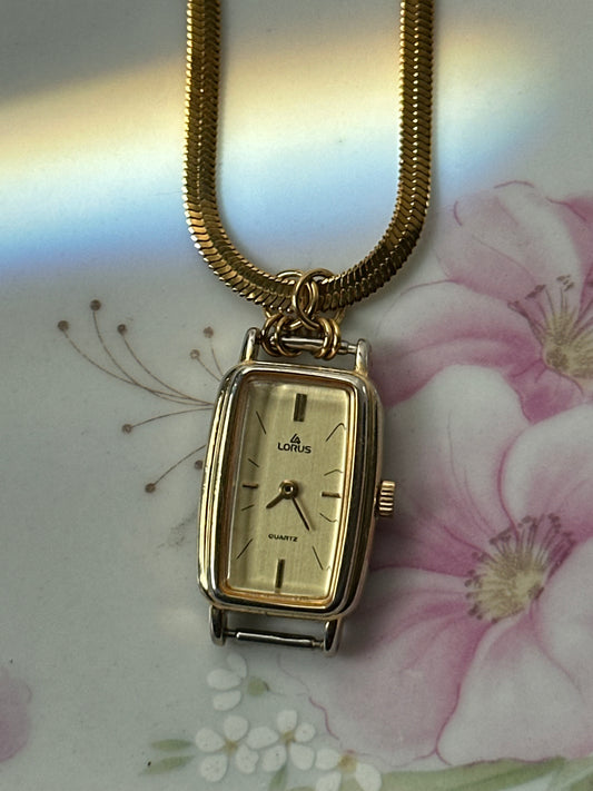 Gold Lorus Watch