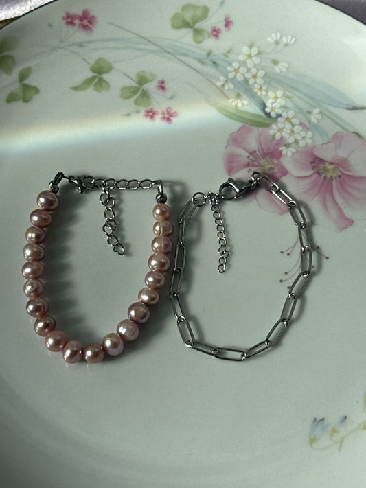 Pretty in Pink Bracelet Set