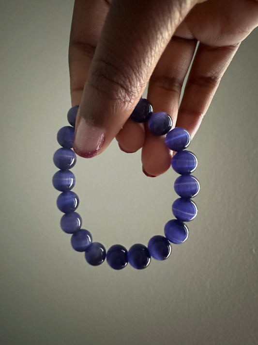 The Purple Cat Eye Bracelet