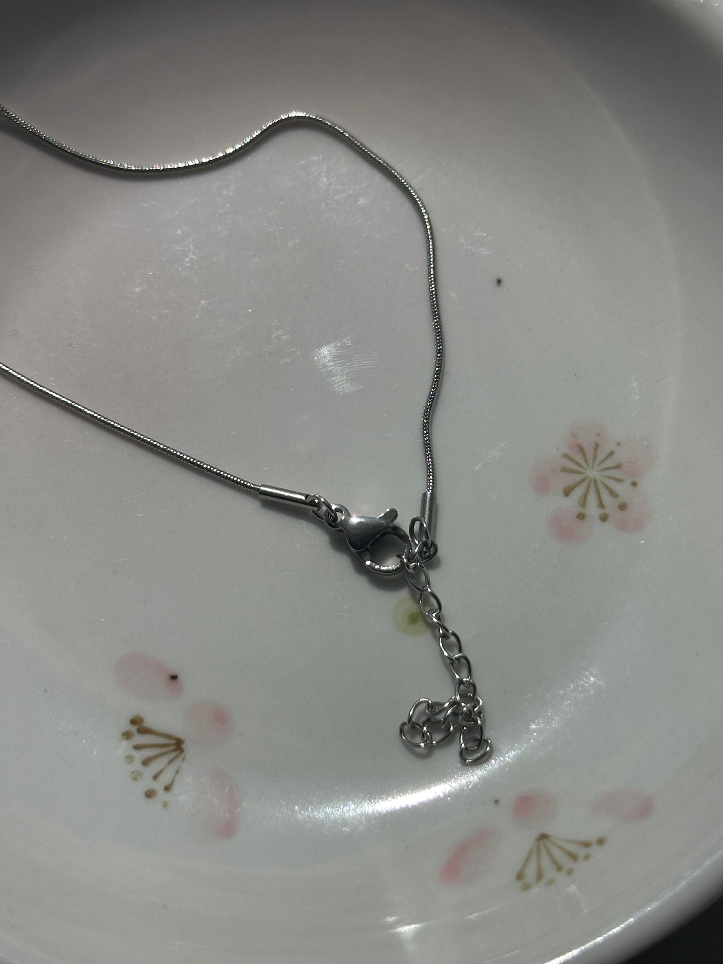 Amethyst Drop Necklace