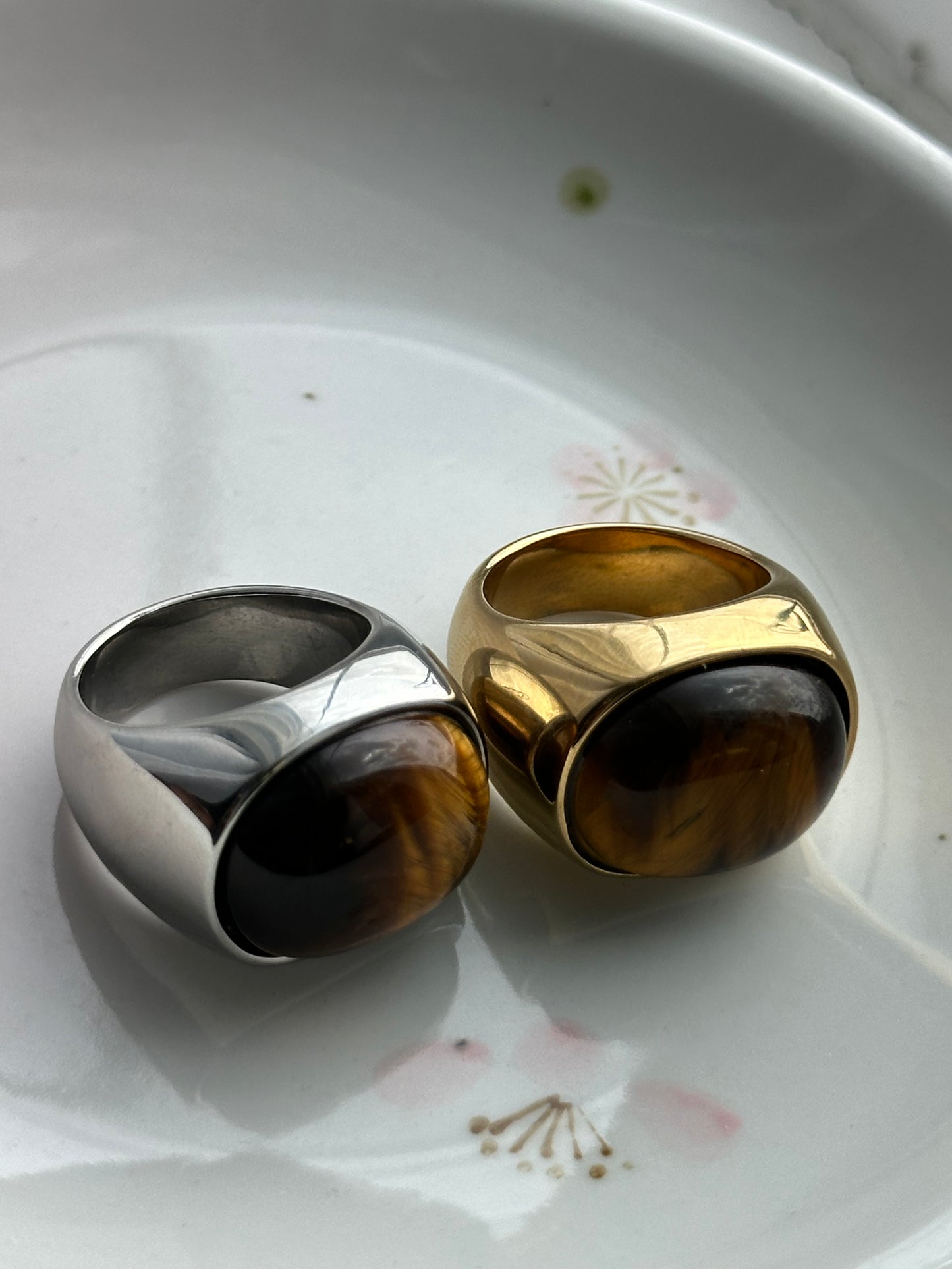 Chunky Tiger's Eye Ring