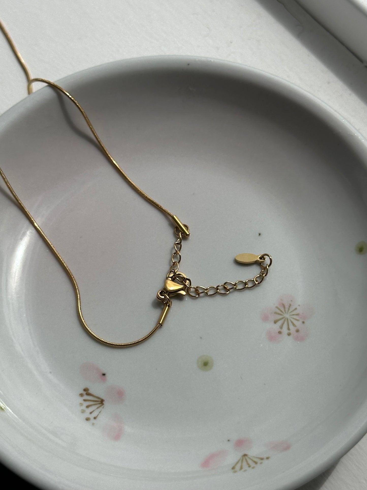 Oval Floral Locket Necklace