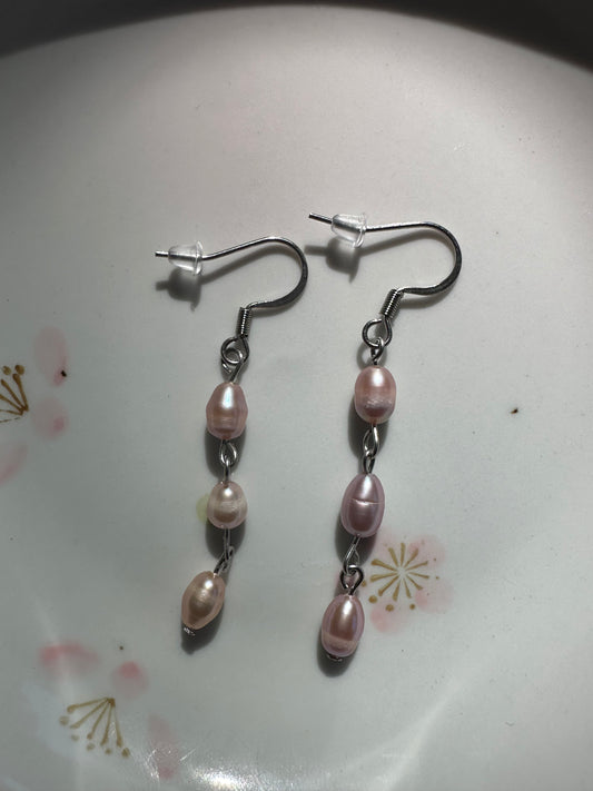 Freshwater Pearl Drop Earrings