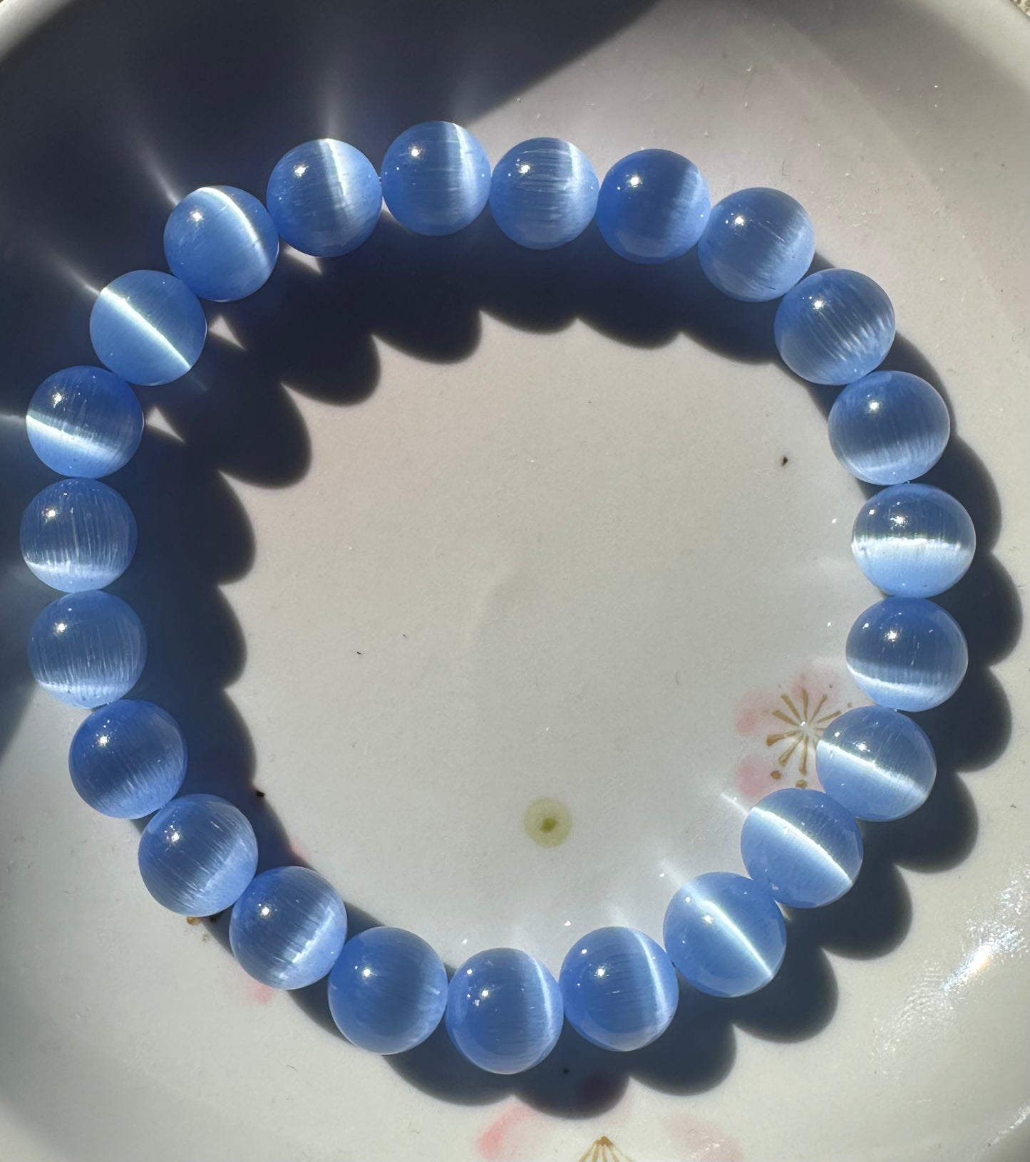 Blue Cat's-eye Bracelet