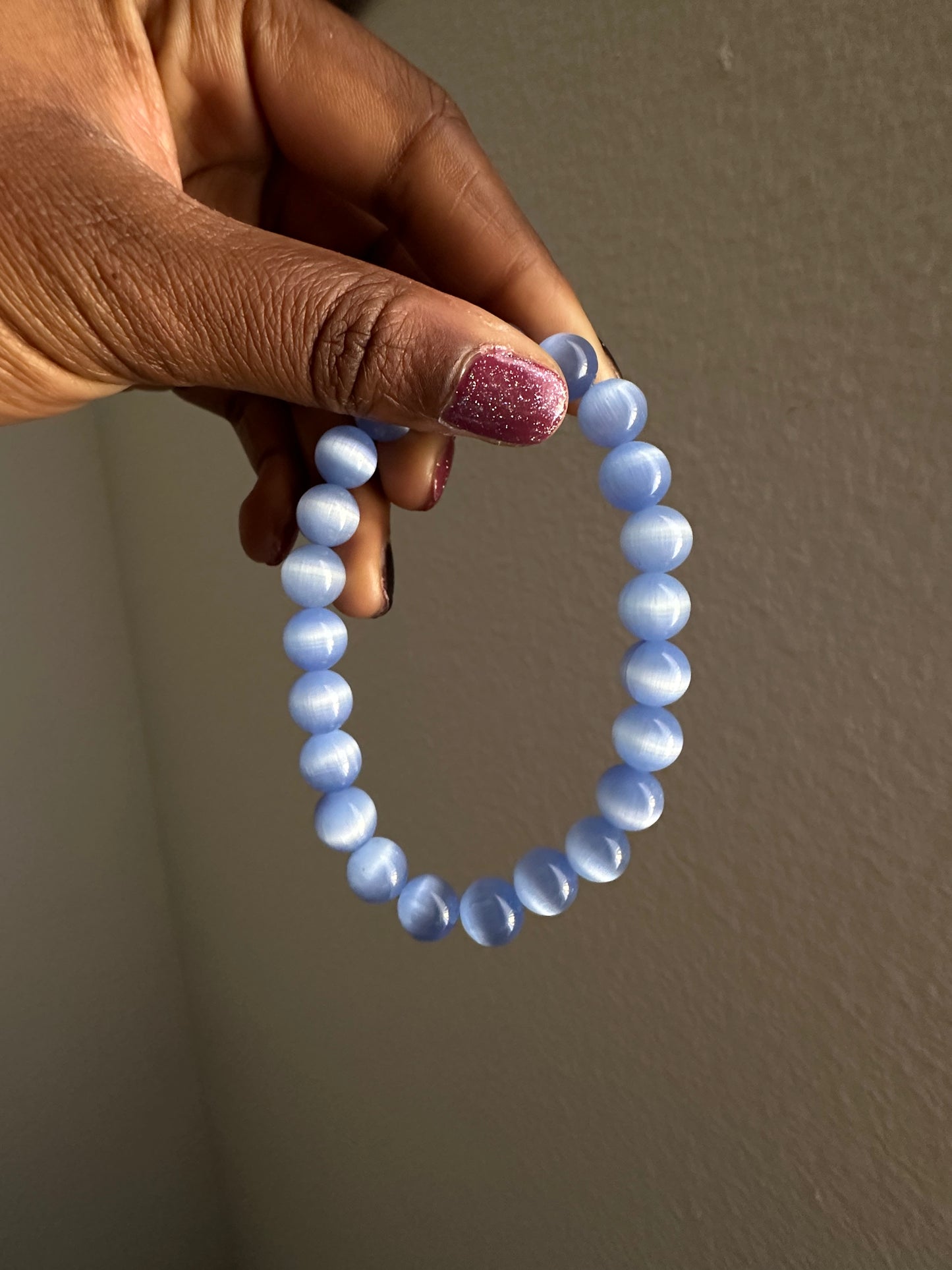 Blue Cat's-eye Bracelet