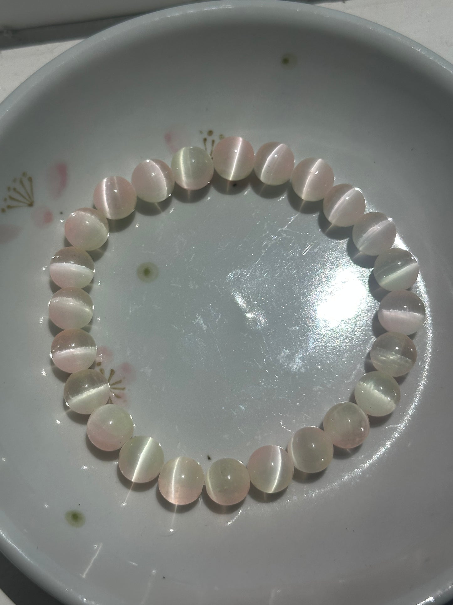 Two-Toned Cats Eye Bracelets