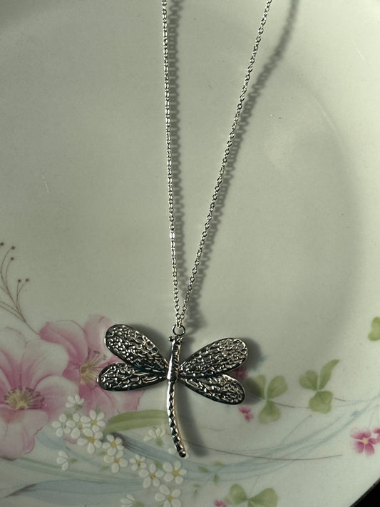 Lucky Dragonfly Necklace