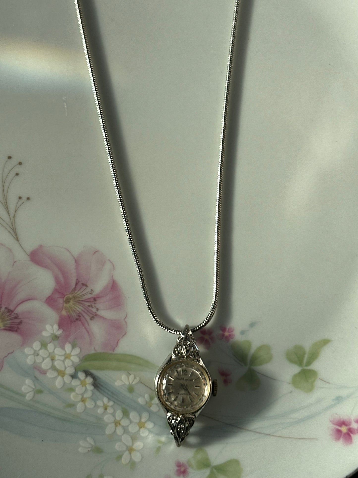 Vintage Watch Necklace