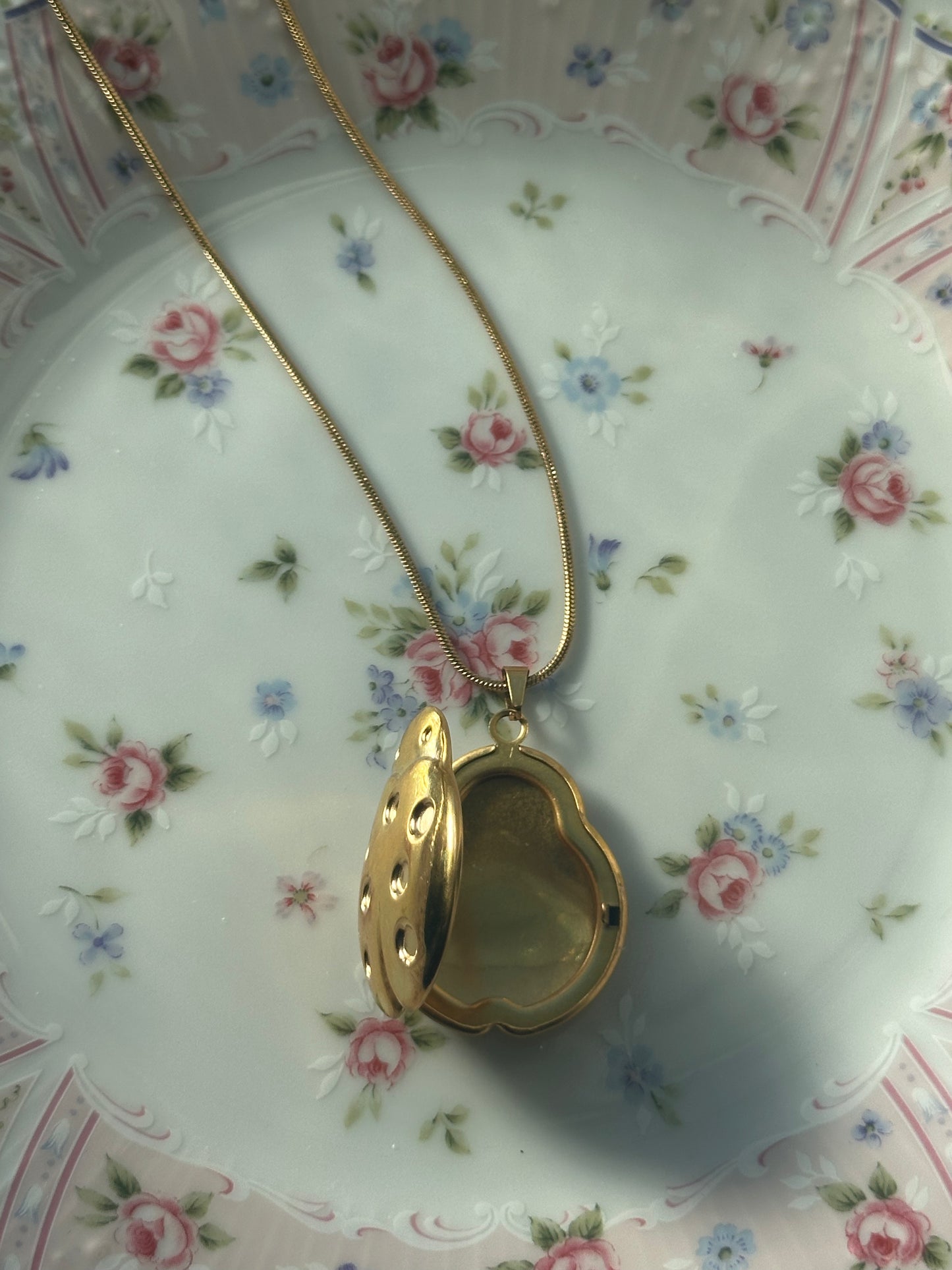 Love Bug Locket Necklace