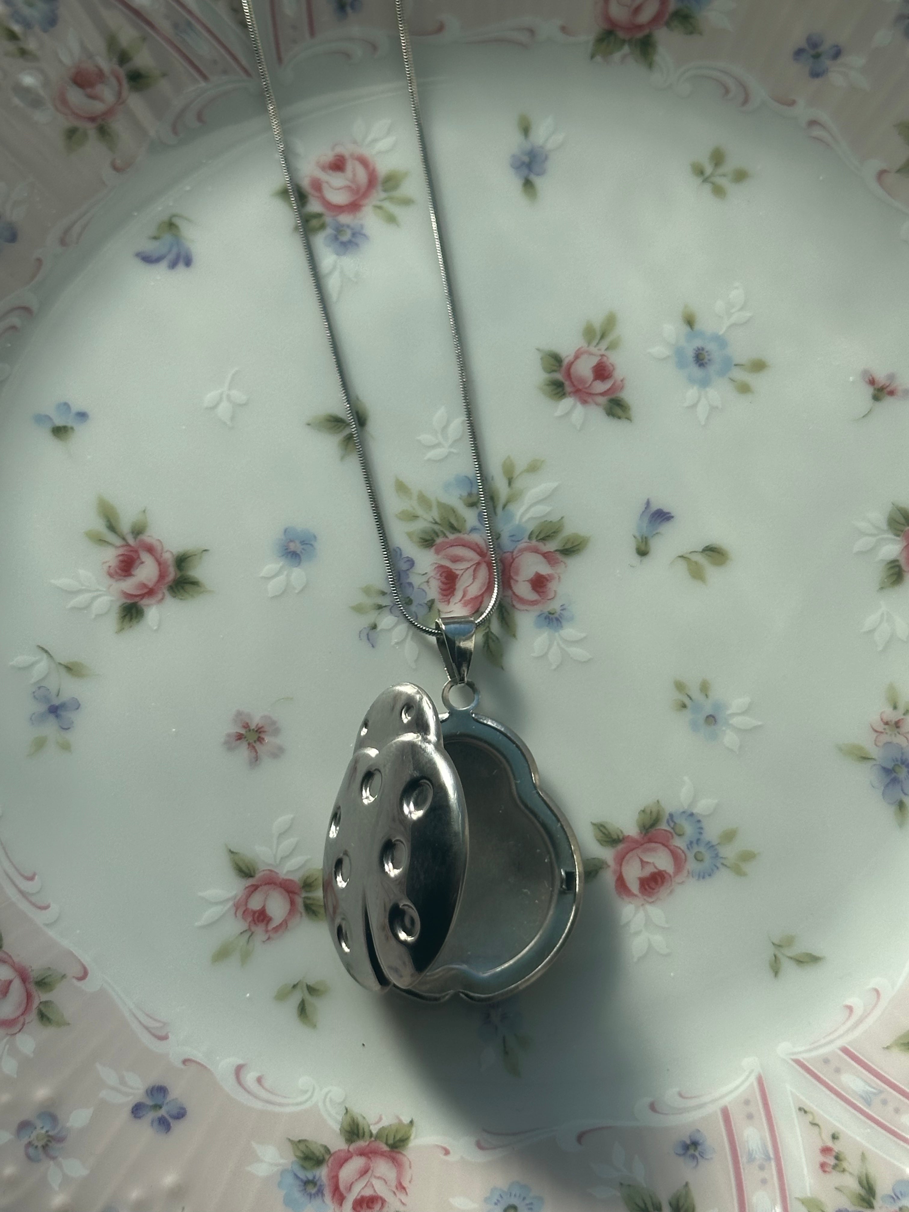 Love Bug Locket Necklace