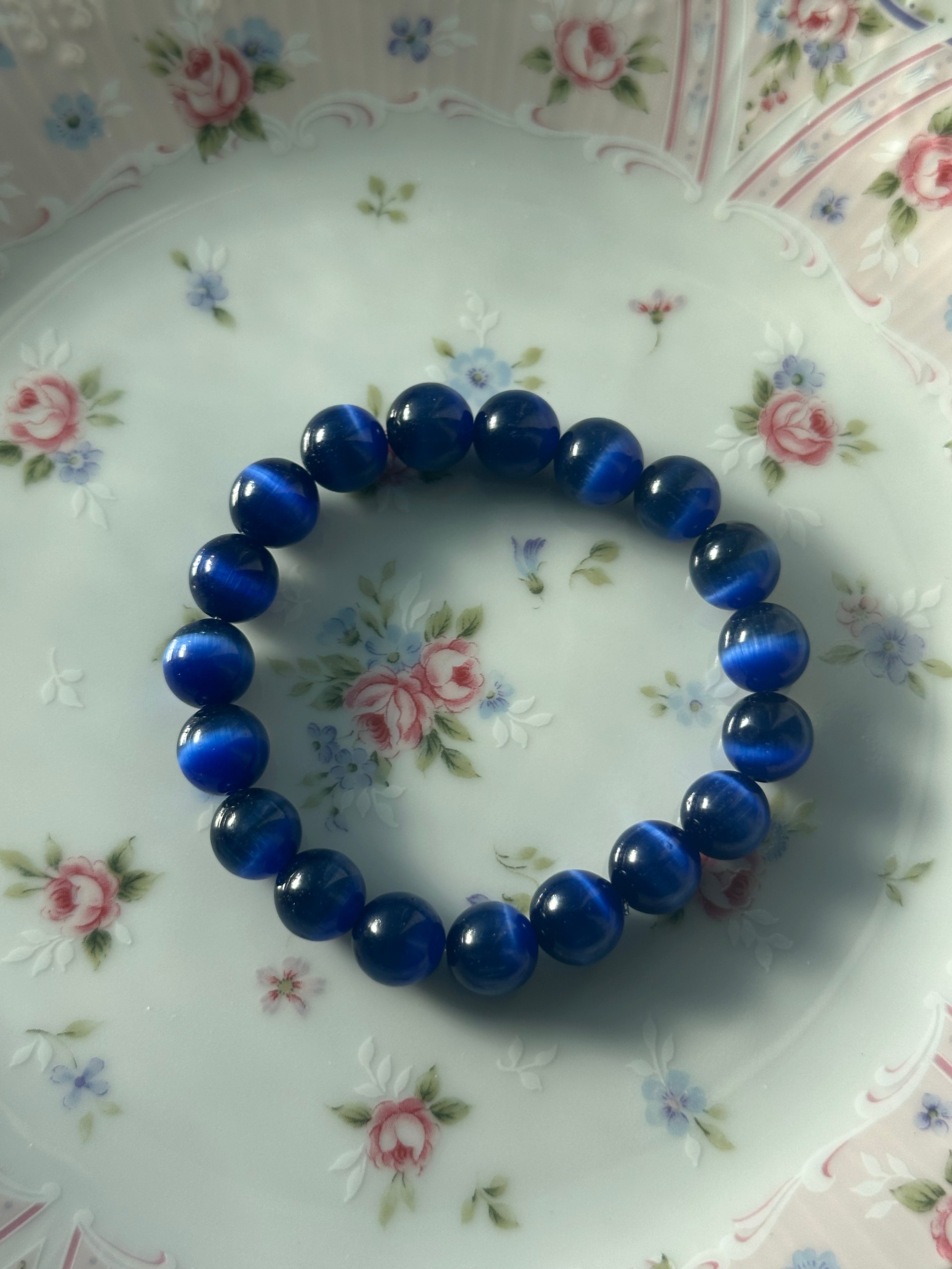 Cat-Eye Effect Bracelets (Colors in 10mm)