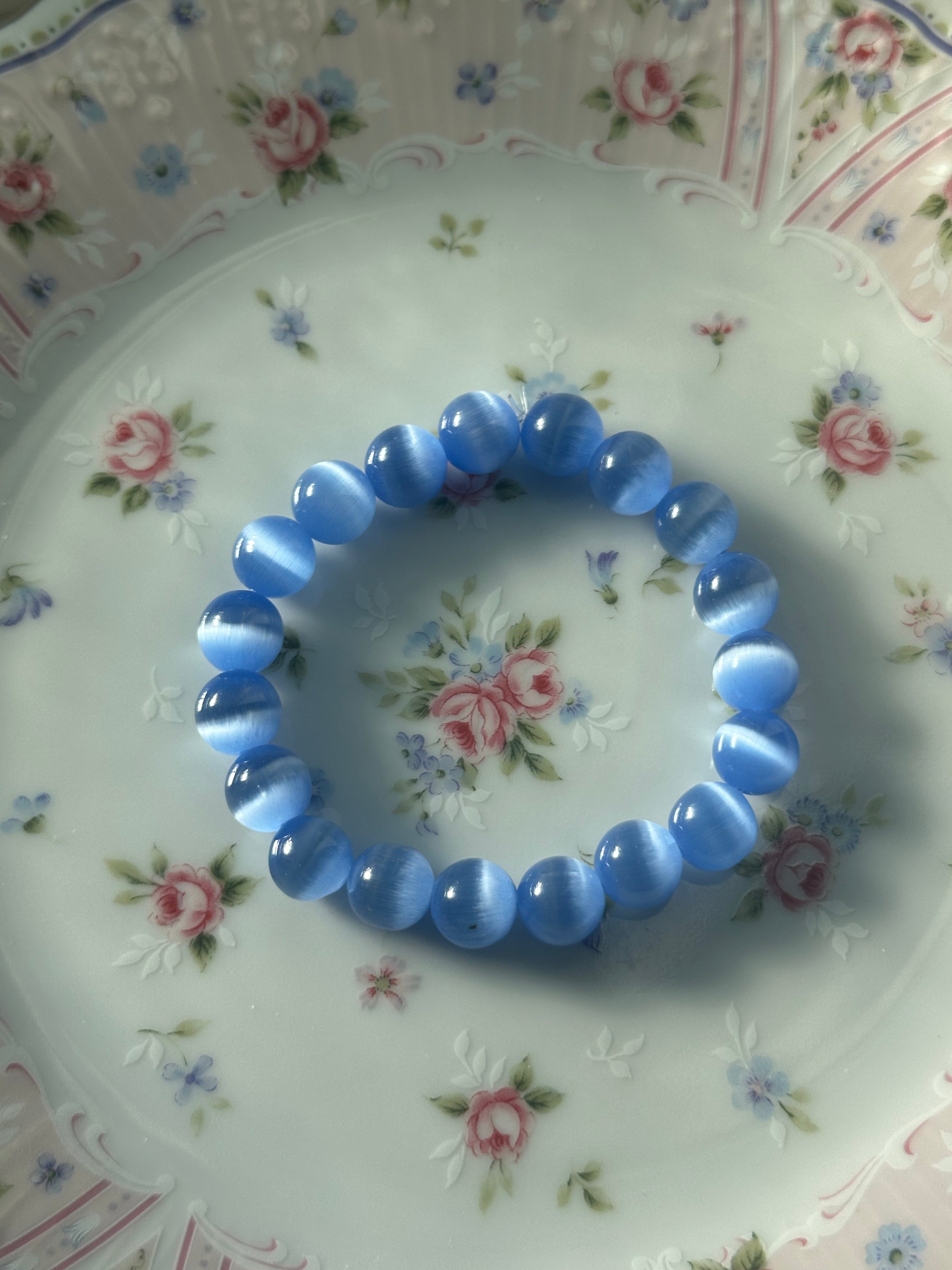 Cat-Eye Effect Bracelets (Colors in 10mm)