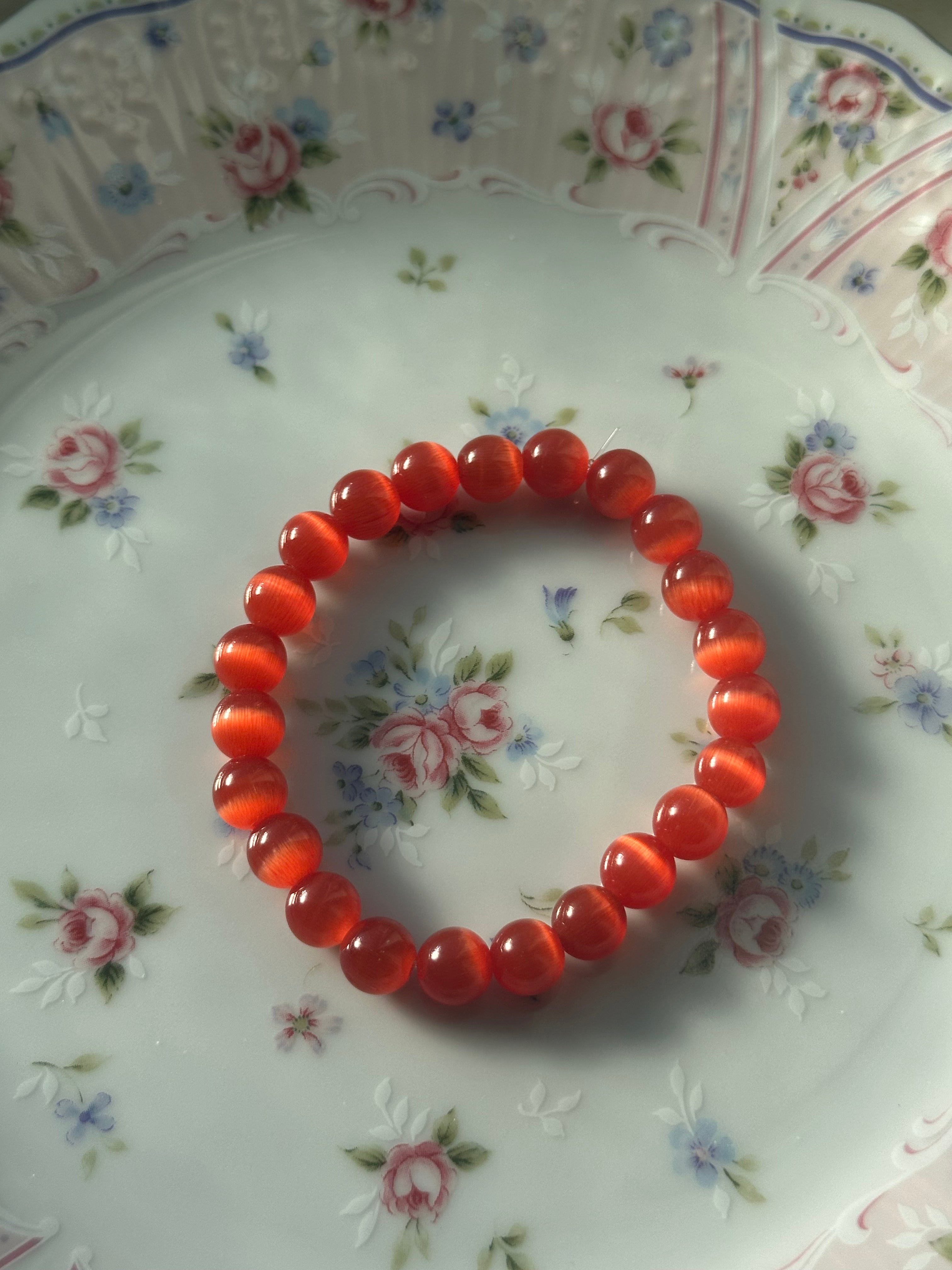 Cat-Eye Effect Bracelets (Colors in 10mm)