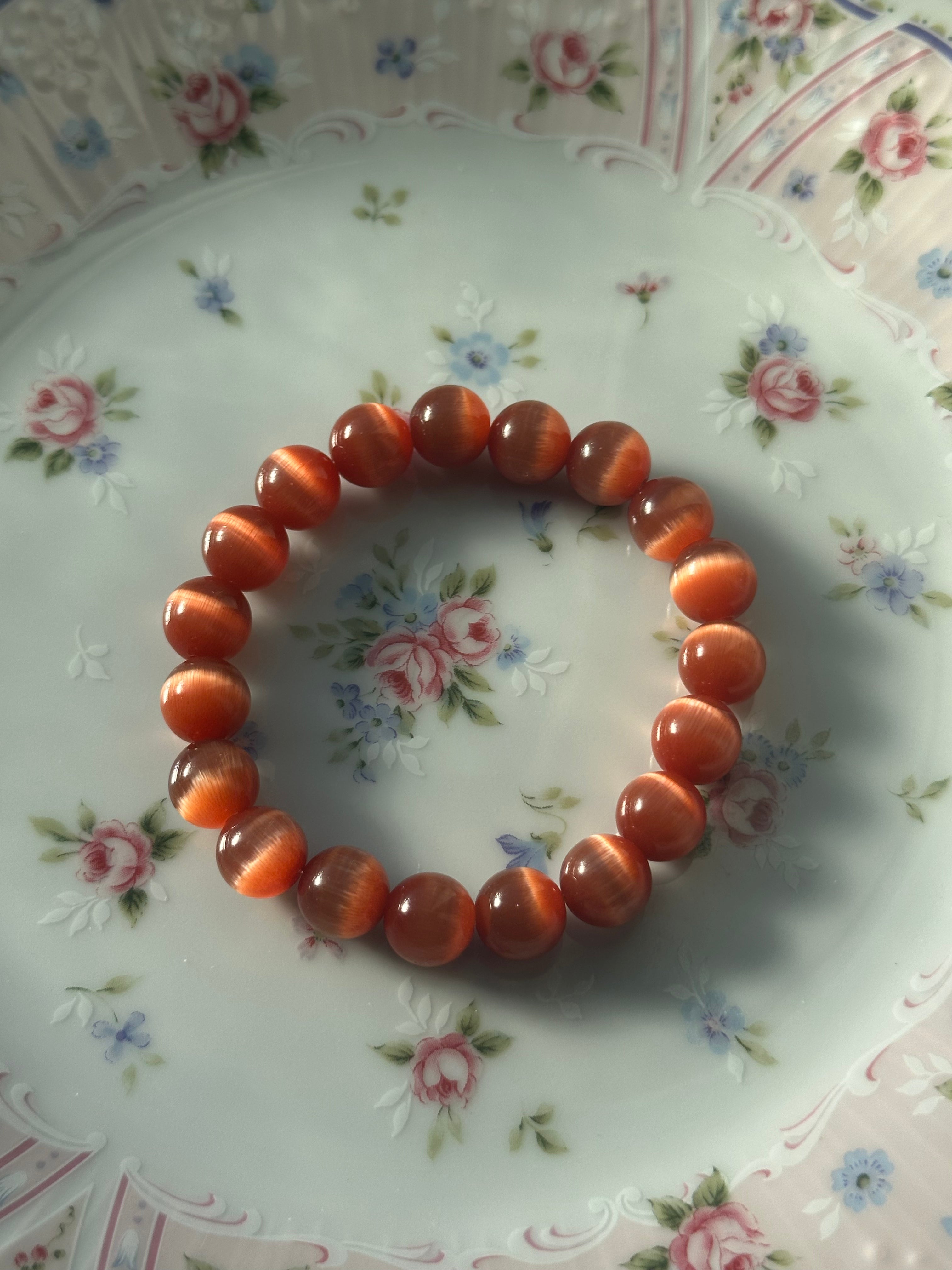 Cat-Eye Effect Bracelets (Colors in 10mm)