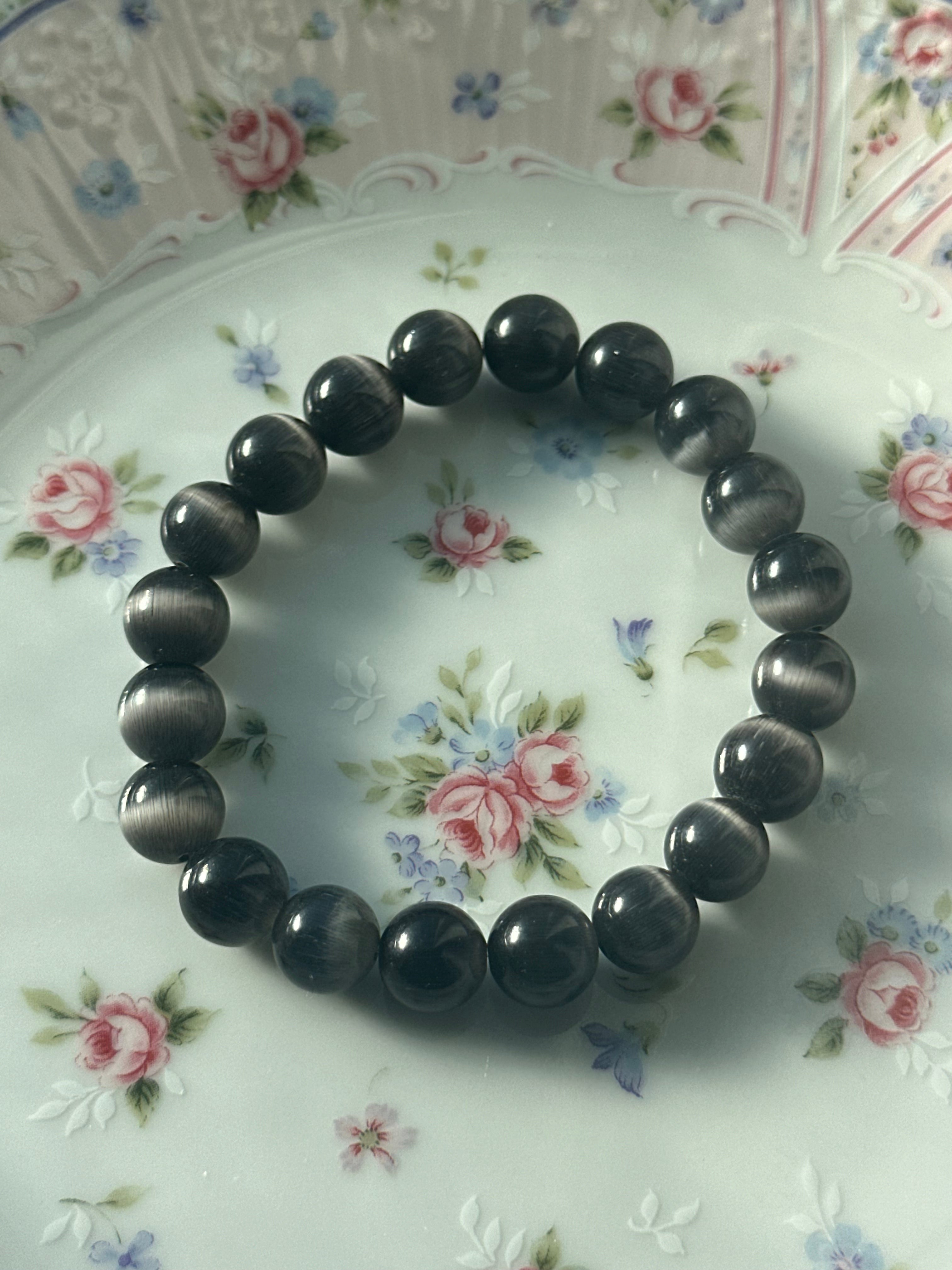 Cat-Eye Effect Bracelets (Colors in 10mm)