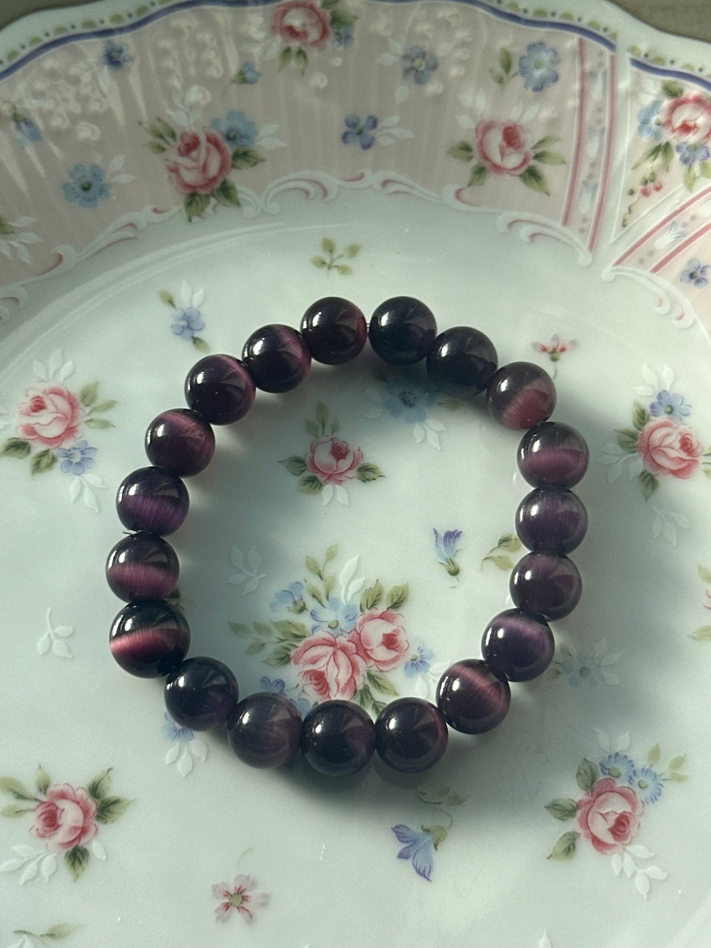 Cat-Eye Effect Bracelets (Colors in 10mm)