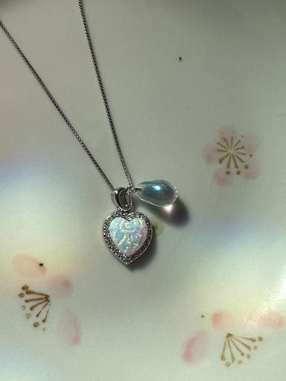 Heart of Opal Necklace