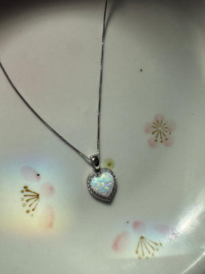 Heart of Opal Necklace