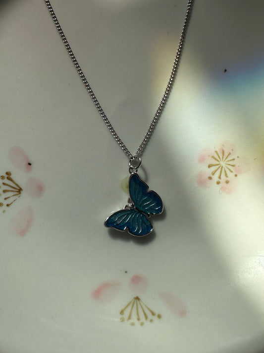 The Shining Mariposa Necklace