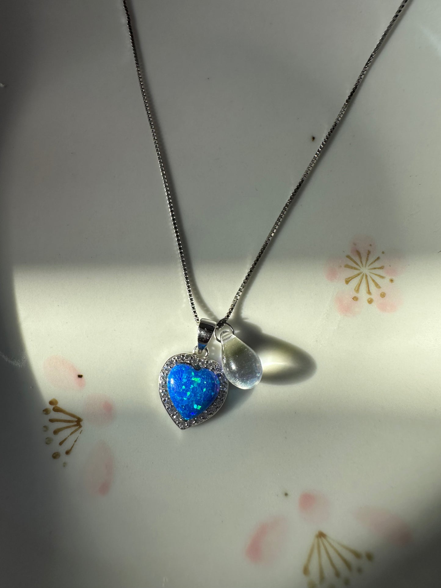 Heart of Opal Necklace