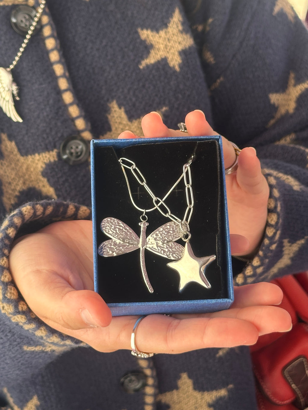 Puff Star Necklace
