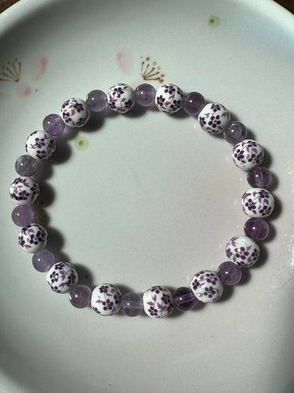 Flower Love Beaded Bracelet