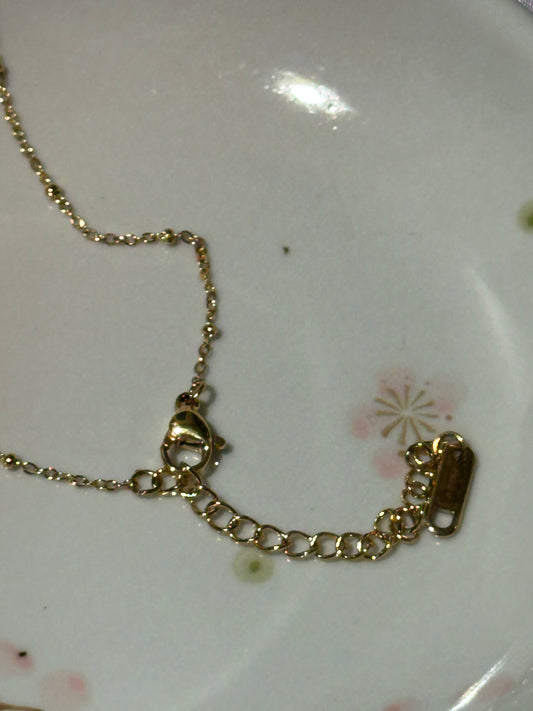 Bow Engraved Locket Necklaces