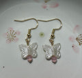 Butterfly Cats-Eye Earrings