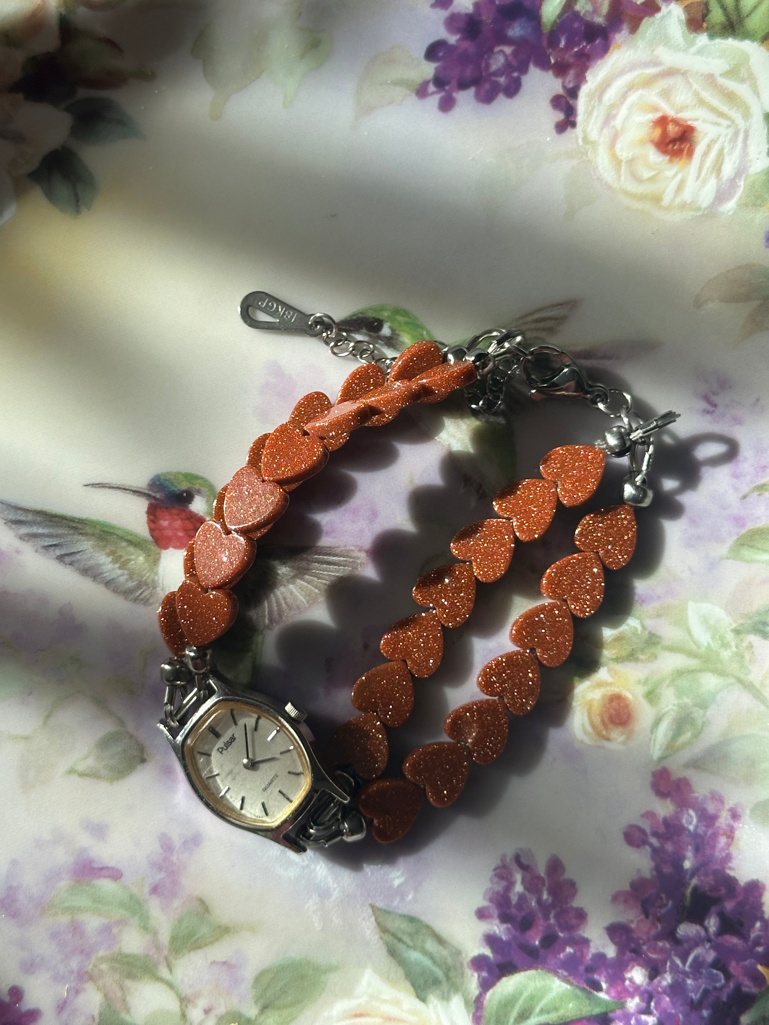 Double Strand Sandstone Watch
