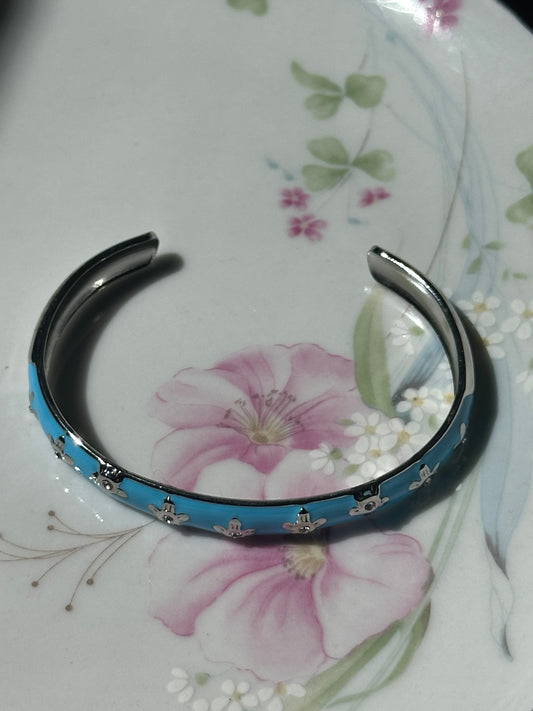 Summer Sparkles Open Bangle Bracelets