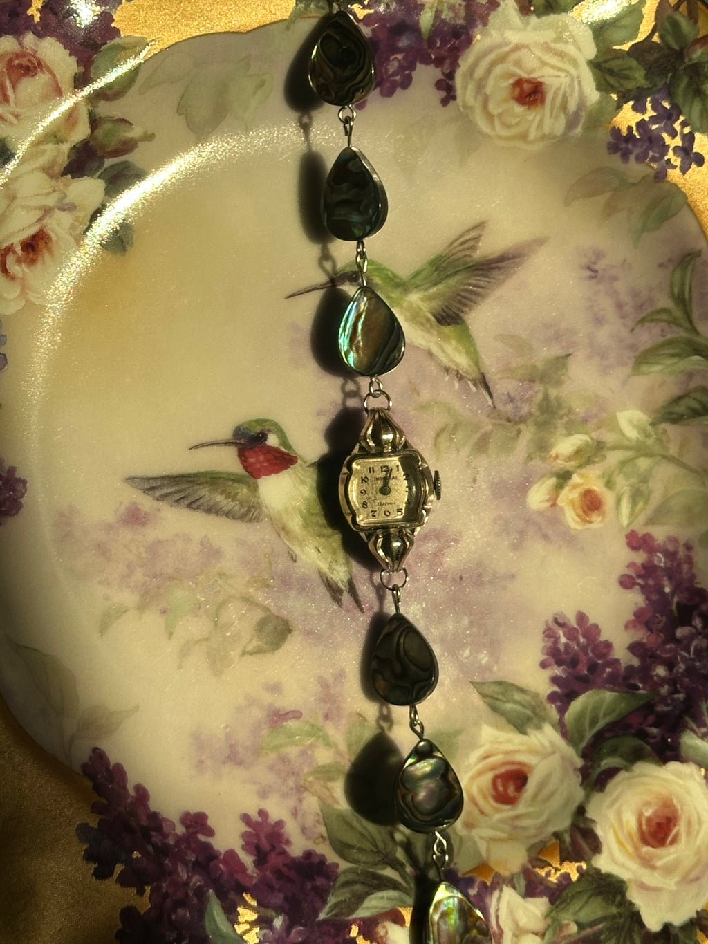 Abalone Beaded Watch