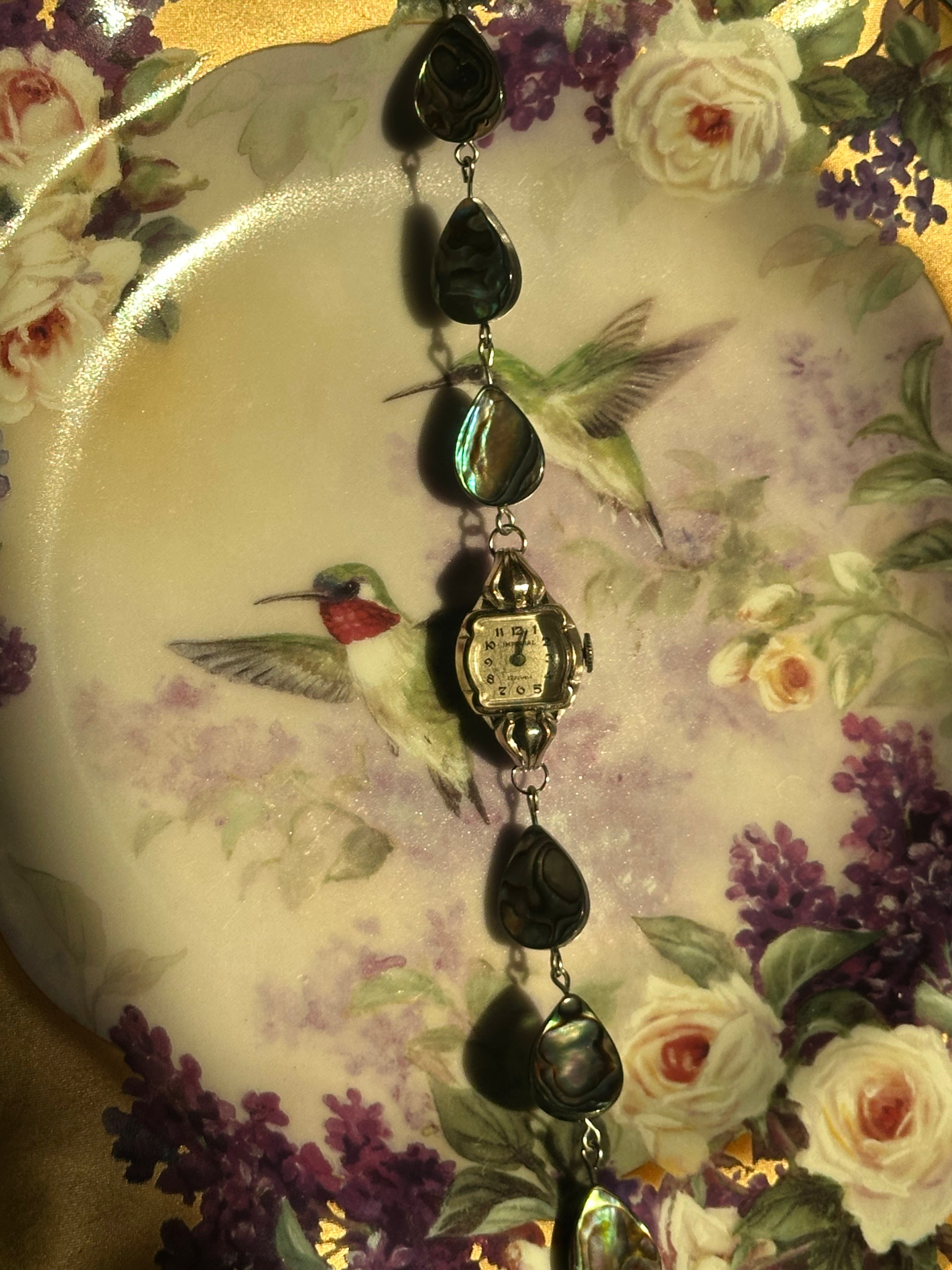 Abalone Beaded Watch