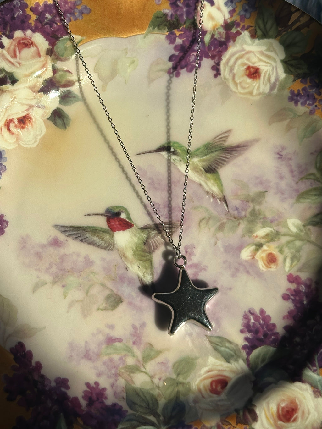 Puff Star Necklace