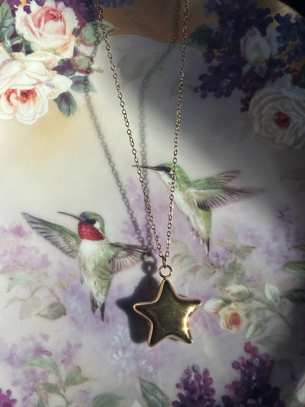 Puff Star Necklace