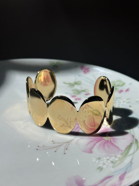 Circle Open Bangle Bracelet