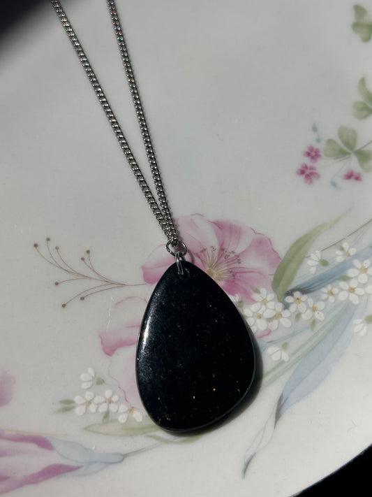 Black Stone Necklace