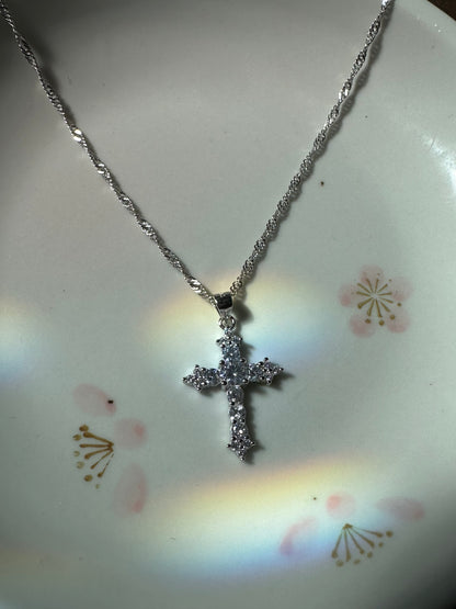 The Shining Cross Necklace