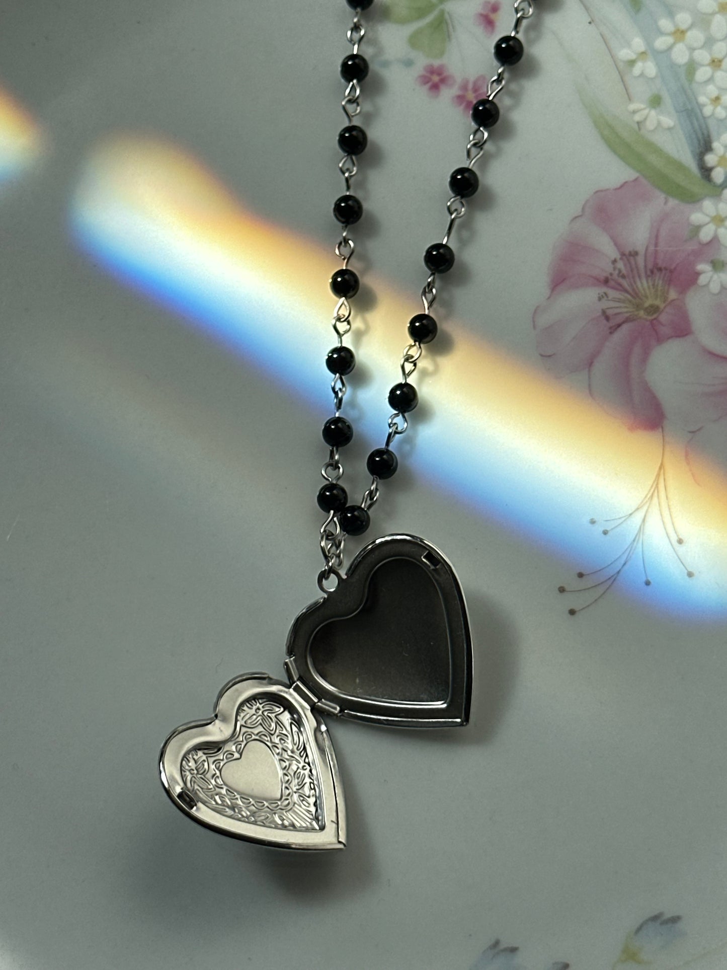 Black Onyx Gemstone Necklace