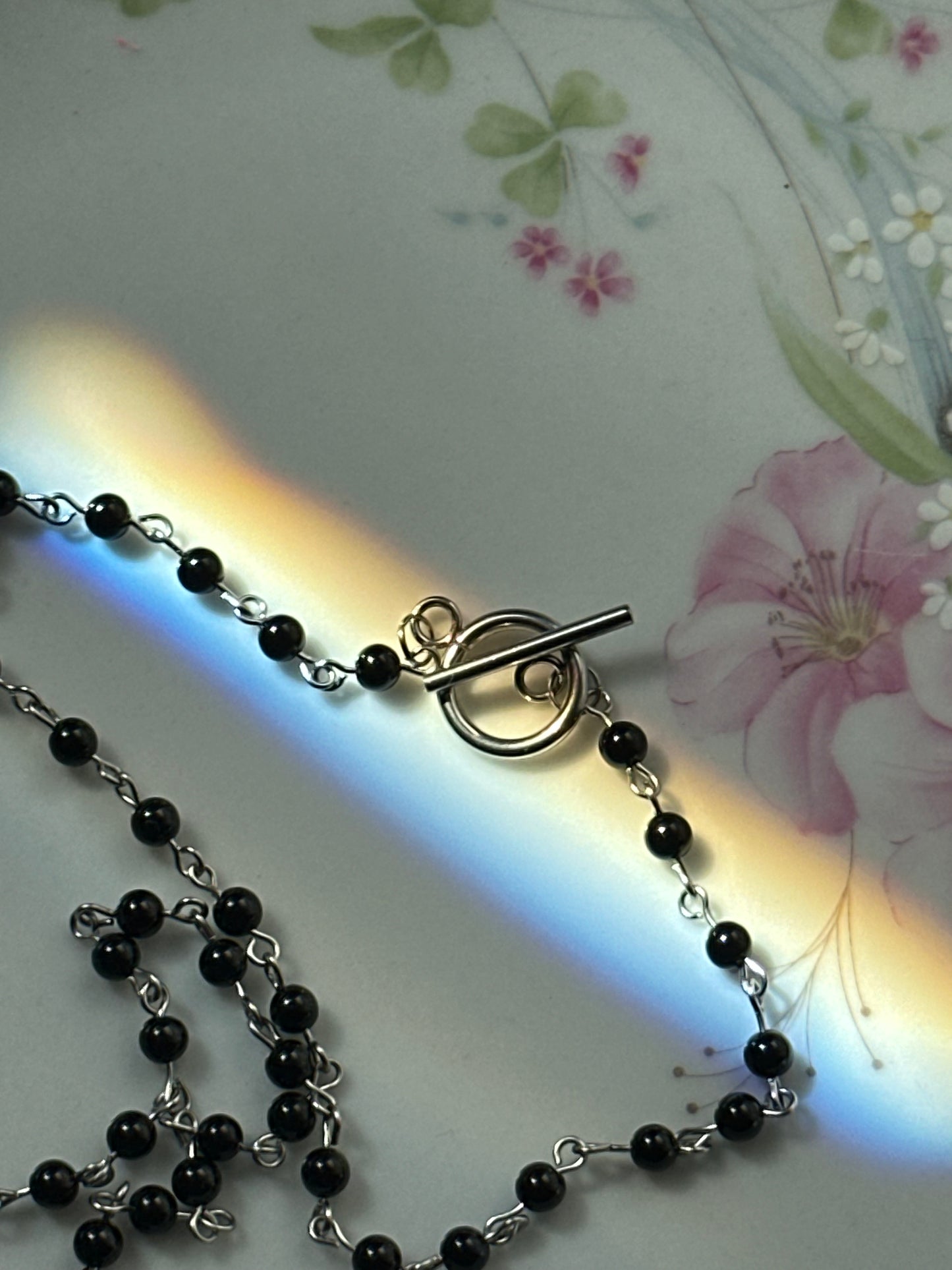 Black Onyx Gemstone Necklace