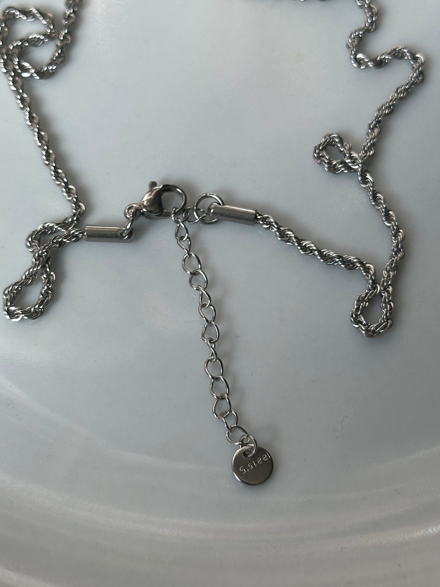 Tiger's Eye Gemstone Charm Necklace