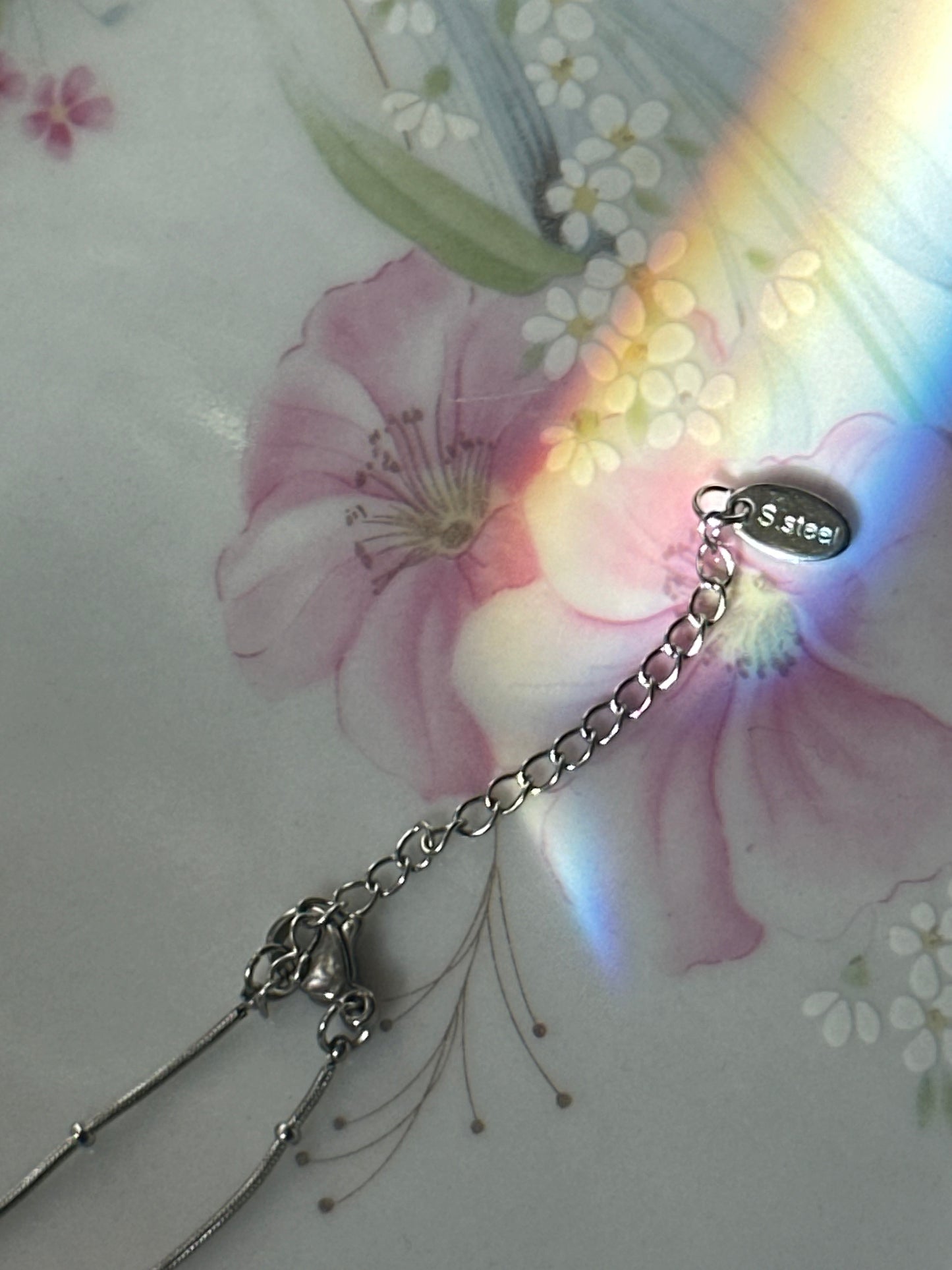 Gem Drop Crystal Necklace